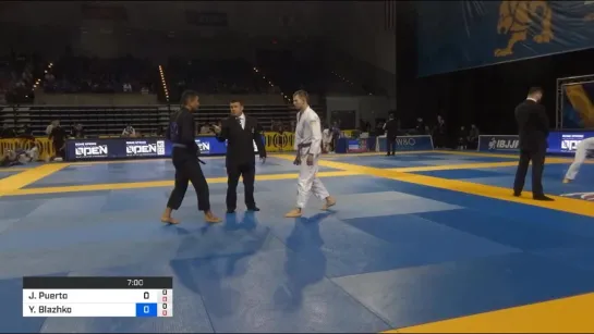 Yaroslav Blazhko vs Justin Puerto #ibjjfpan19