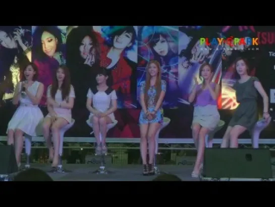 [PP Music] T-ara Press Con. 1st Lovey Dovey Roly Poly Live in Bangkok