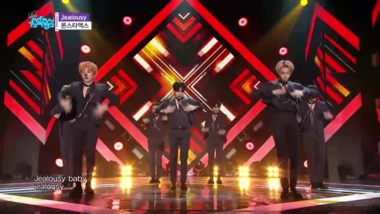 [VK][180425][60FPS] MONSTA X - Jealousy (Stage Mix) @ Music Core