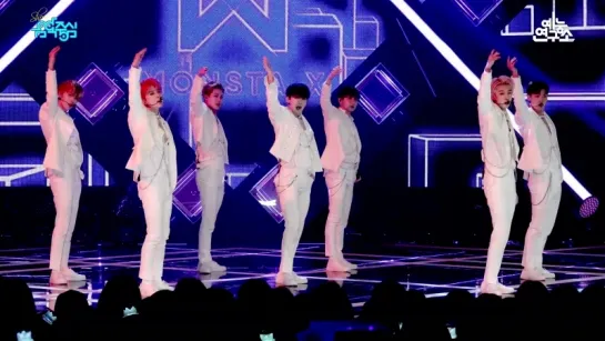 [VK][180414][MBC Fancam] MONSTA X - Jealousy @ Music Core