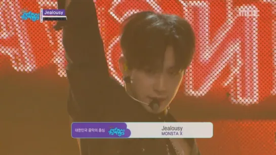 [VK][180407] MONSTA X - Jealousy @ Music Core