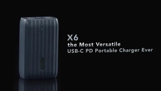 [X6 - The most versatile USB-C PD power bank ever]