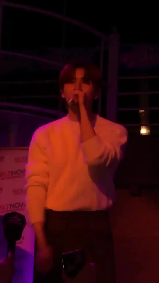 [VK][200211] MONSTA X fancam (I.M focus) - You Can’t Hold My Heart @ 99.7 NOW Radio