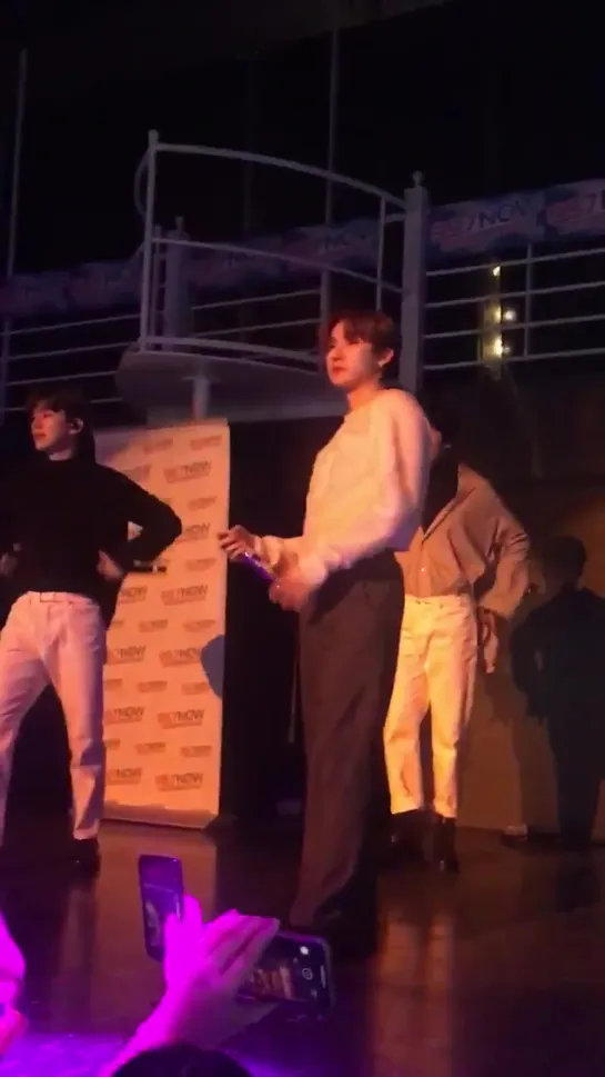 [VK][200211] MONSTA X fancam - Who Do U Love @ 99.7 NOW Radio