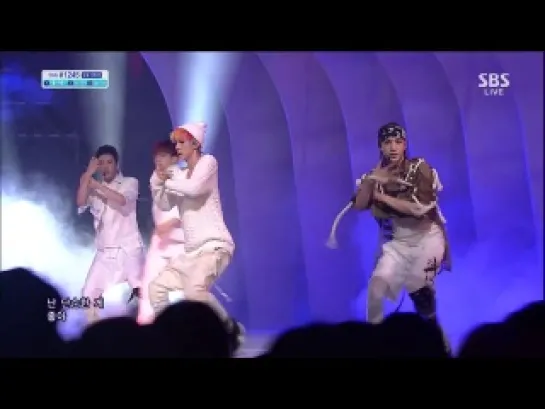 130602 EXO - INTRO + WOLF @ SBS INKIGAYO COMEBACK STAGE