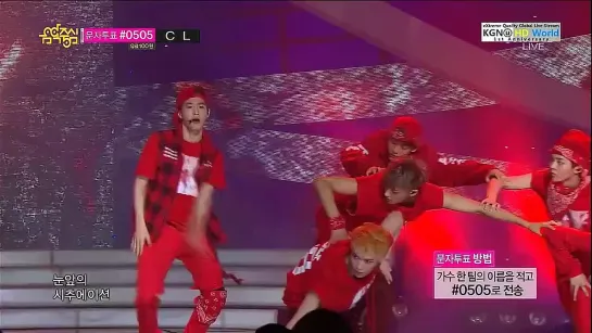 130608 EXO - WOLF @ MBC SHOW! MUSIC CORE