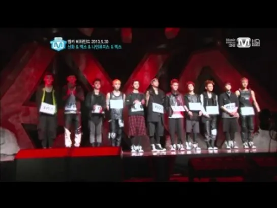 130606 EXO @ M!Countdown Behind (Mnet Wide News)