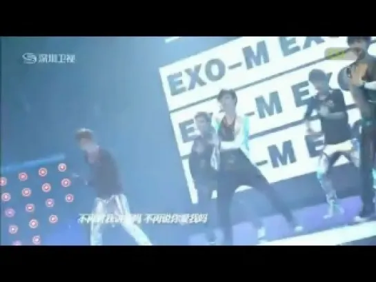 120429 EXO-M-MAMA+Talk@The 12th Mengniu Music Chart Awards Ceremony