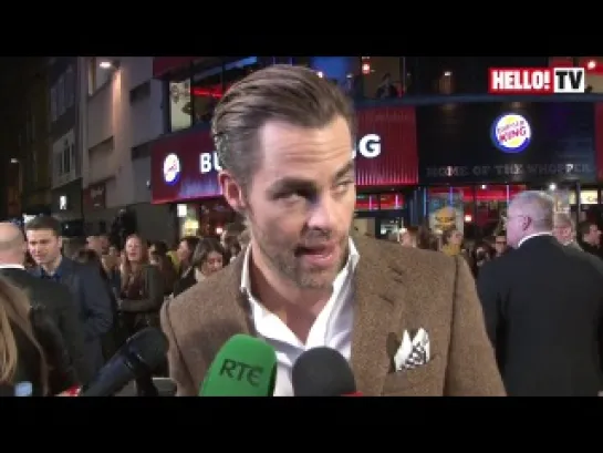 Keira Knightley and Chris Pine talk to HELLO! at the action-packed European premiere of Jack Ryan