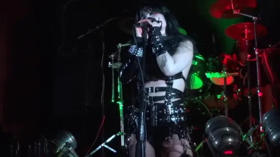 Theatres Des Vampires - Moonlight Waltz live @Guatemala HD firtst line Close up sonyas eyes