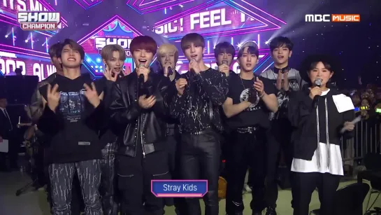 [190403] Stray Kids » Interview » Show Champion