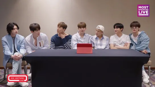 [VK][190727] MONSTA X interview @ Ask Anything Chat