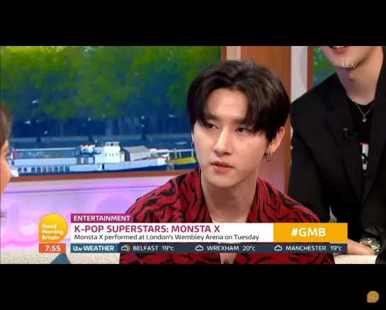 [VK][190711] MONSTA X interview @ Good Morning Britain