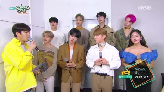 [VK][190222] MONSTA X interview @ Music Bank