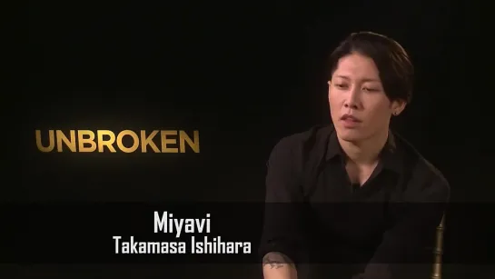 [jrokku] Miyavi (Takamasa Ishihara) - интервью о фильме Unbroken