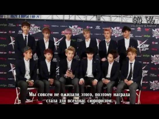 [РУСС. САБ] 130916 EXO Billboard Korea's Exclusive Interview