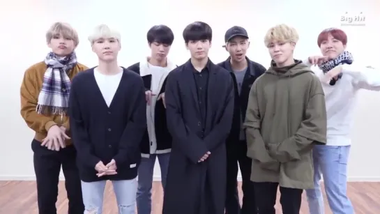 [MESSAGE] 171124 BTS Message for Spotify Japan and Singapore