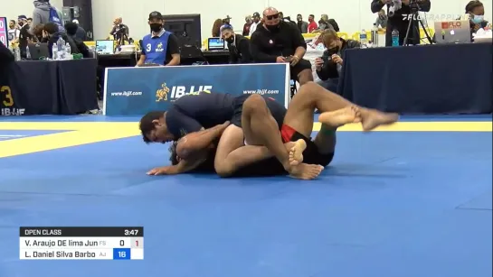 Valdir Araujo vs Lucas HULK Barbosa - OPEN CLASS #PAN_NOGI2020