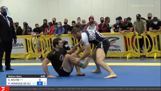 Andrew Wiltse  Pedigo vs Pedro Rocha #PAN_NOGI2020 MEDIUM-HEAVY final