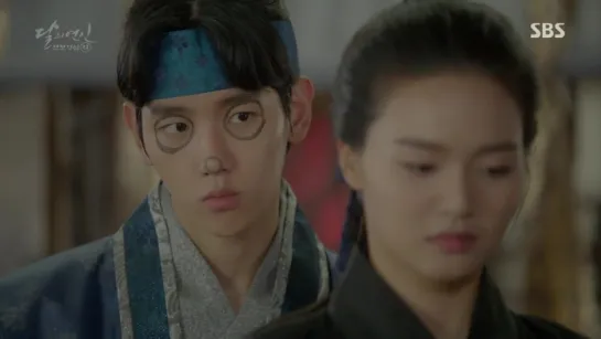 [TV CAST] 161003 EXO Baekhyun & Z.Hera @ Moon Lovers, ep. 12