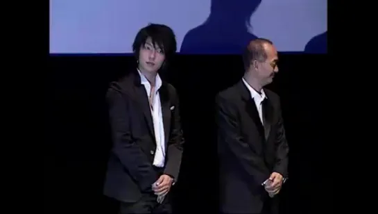 2006.10.21 Tokyo International Film Festival with director Jun Ki publicity King and the Clown