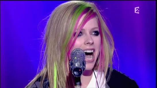 Avril Lavigne - What The Hell  Tik Tok - Taratata 03-12-11 = 1