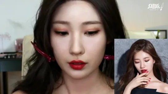 K pop idol Suzy makeup