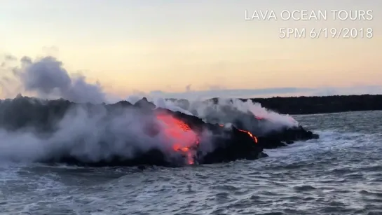 18/06/2018/5pm Sunset Lava Boat