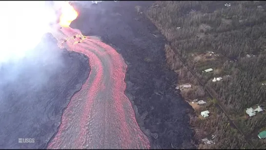 Kīlauea Volcano — UAS Over Lower East Rift Zone