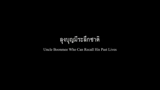 Дядюшка Бунми, который помнит свои прошлые жизни/ Loong Boonmee raleuk chat (2010)dir. Apichatpong Weerasethakul[1080p](RUS SUB)