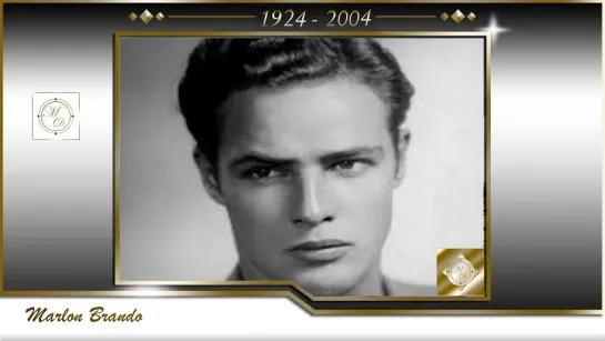 Stars of the silver screen Marlon Brando / Звезды серебряного экрана Марлон Брандо (1924-2004)