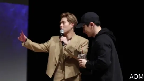 [VK][13.04.18][Fancam] fansign in Ilchi Art Hall (TMI Jooheon about Shownu)