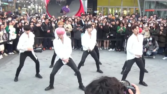 [VK][27.03.18][Fancam] MONSTA X filming for 1theK 'Run To You' at Sinchon