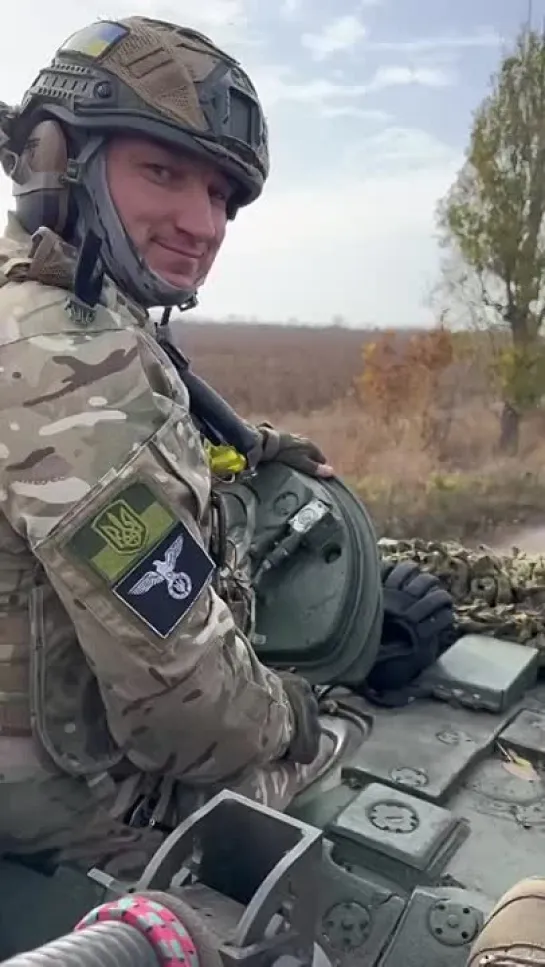 Ukrainian Nazi in action!