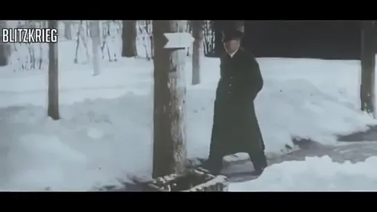 The Führer walking in his HQ [HD Color]