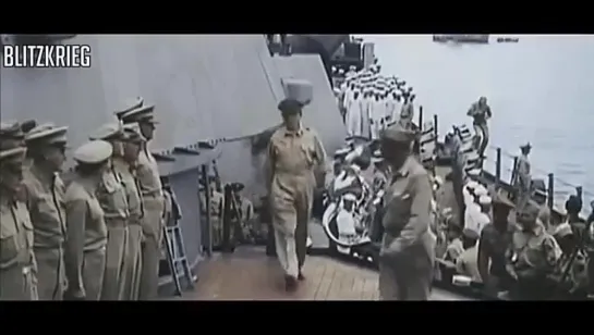 Surrender of Japan 1945 [HD Color]