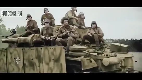 Soviet scouts captures a German tank - Kursk 1943 [HD Color]