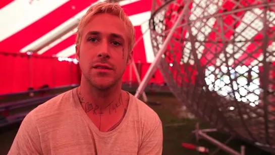 Ryan Gosling explains the significance of his tattoos on the set of The Place Beyond The Pines.