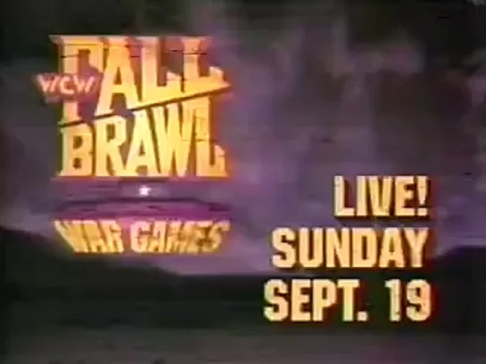 Fall Brawl (War Games-One Will Rise, One Will Fall)