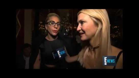 2016 // Lady Gaga > E!News (Brandon Maxwell Fashon Show) (Gagavision.net)