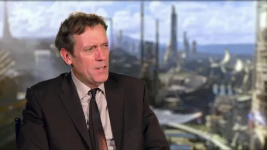 Tomorrowland- Hugh Laurie 'Nix' Behind the Scenes Movie Interview