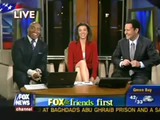 Hugh Lauie - Fox Friends First (11 November 2006)