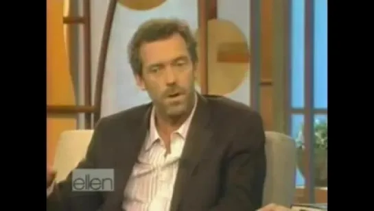 Hugh Laurie - Ellen DeGeneres Show (11 November 2005)