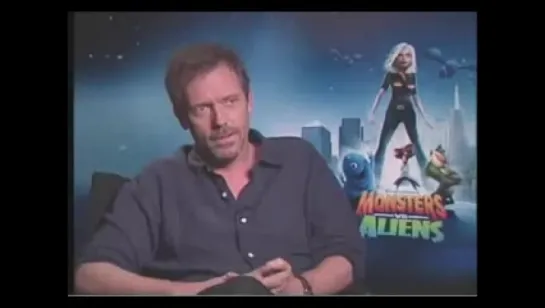 Hugh Laurie - Monsters vs. Aliens