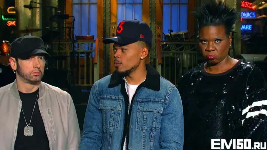 Eminem & Chance The Rapper: SNL promo