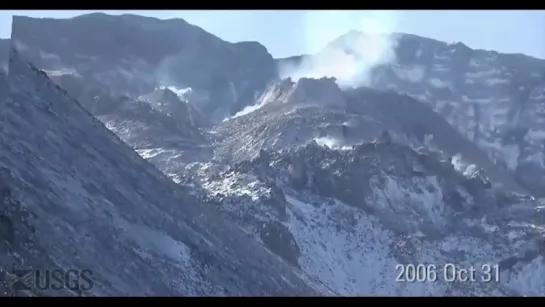 Mount St. Helens (2004-2008) (time-lapse)