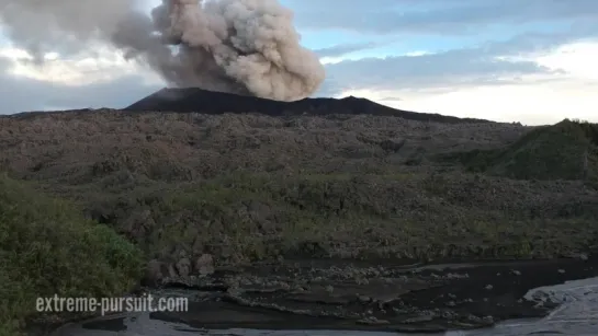 Вулканы Дуконо и Келимуту с помощью беспилотников. Снято DJI Spark #indonesia2017