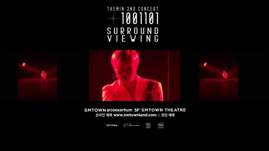 190703 TAEMIN 2nd CONCERT ‘T1001101’ – SURROUND VIEWING