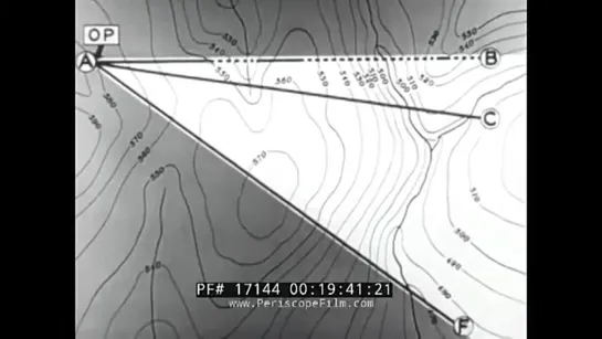 U.S. ARMY WWII ERA MAP READING_ ELEVATION, SLOPE, CONTOURING, PROFILE  VISIBILI