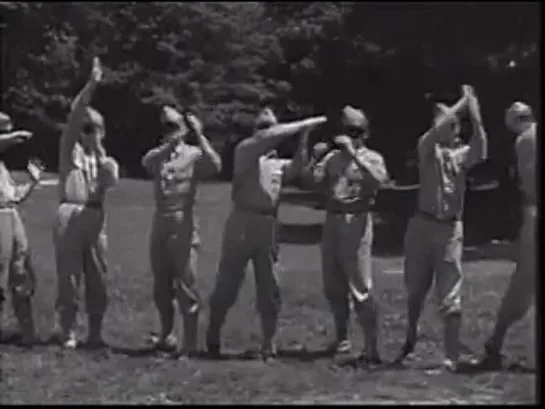 OSS Recruits at Training Area B